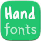 Hand Fonts icon