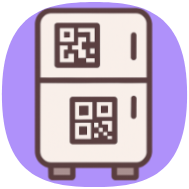 QR warehouse icon