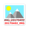 Rename Photos and Videos icon
