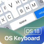 Keyboard OS 18 - Phone Emoji icon