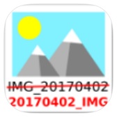 Rename Photos and Videos icon