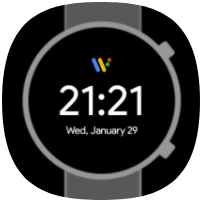 Pixel Minimal Watch Face icon
