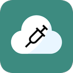 Cloud injection icon