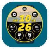 Real Weather Watch Face (by HuskyDEV) icon