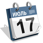 Календарь в строке состояния icon