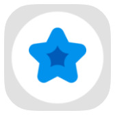 OneUI 4 White Round icon