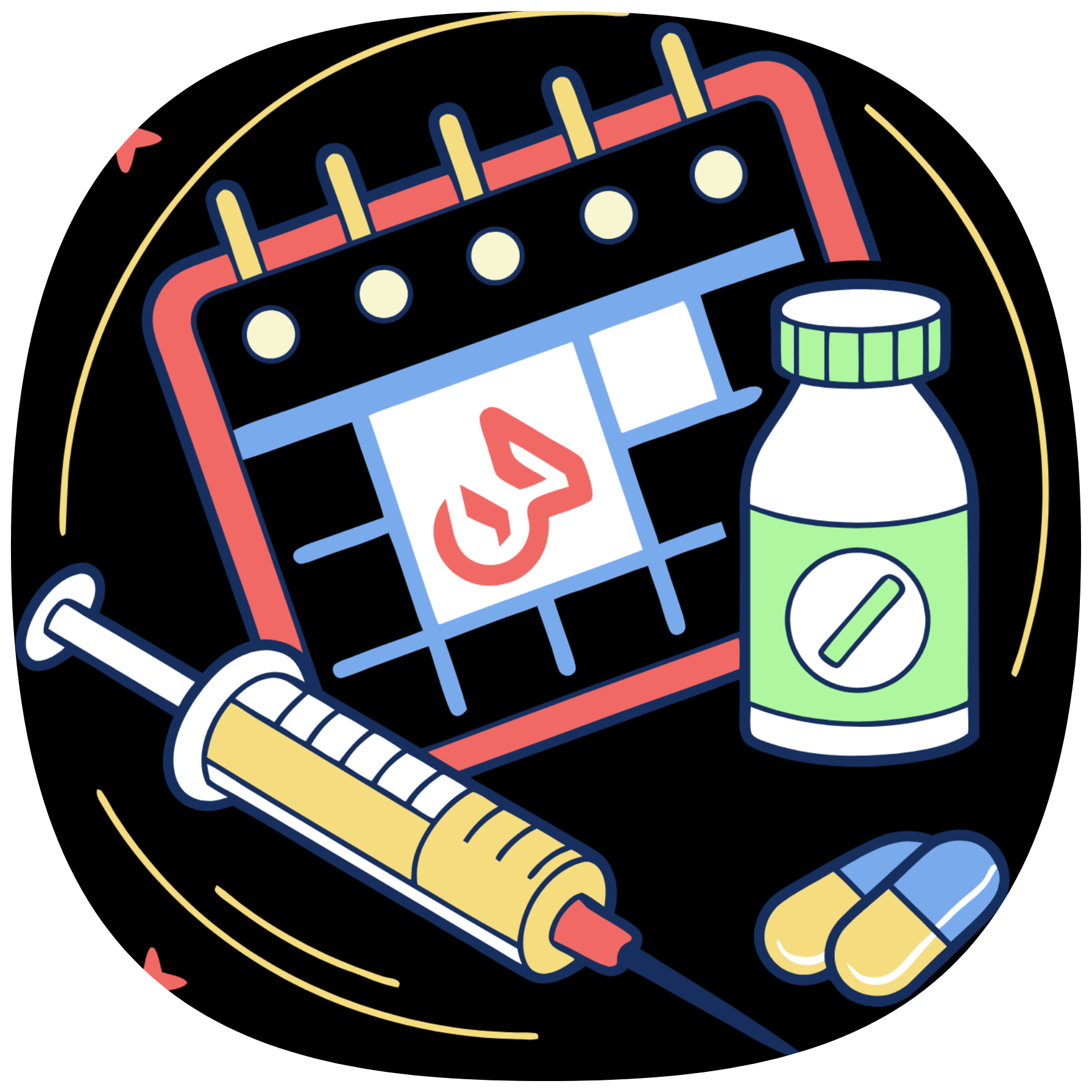Medical Calendarlog icon