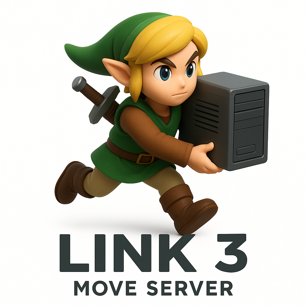 Link 3 Move Server By Amit icon