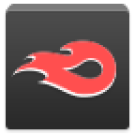 MediaFire Dark Red icon