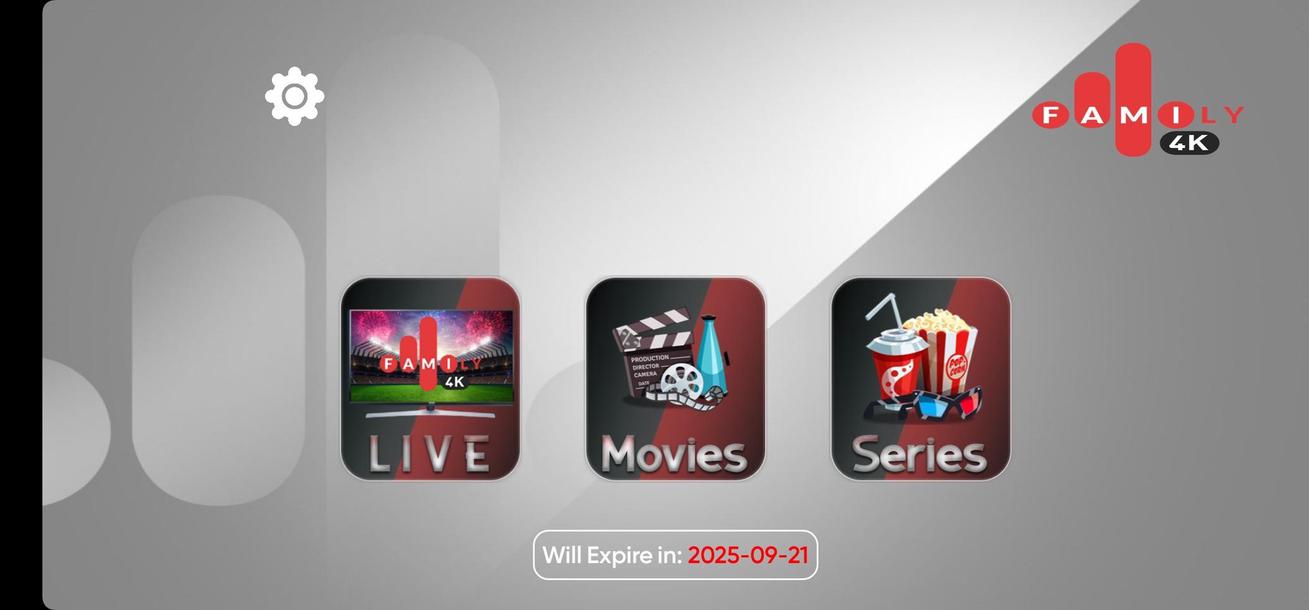 FAMILY IPTV 4K screenshot 1