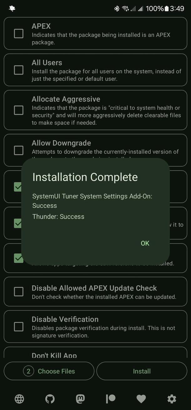Install with Options screenshot 4