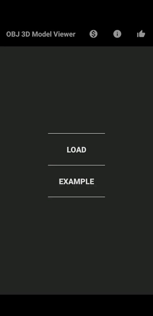OBJ STL 3D Model Viewer screenshot 1