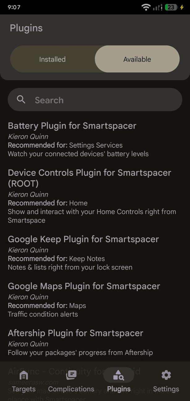 Smartspacer screenshot 4