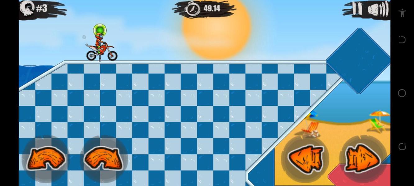 Moto X3M Pool Party screenshot 2