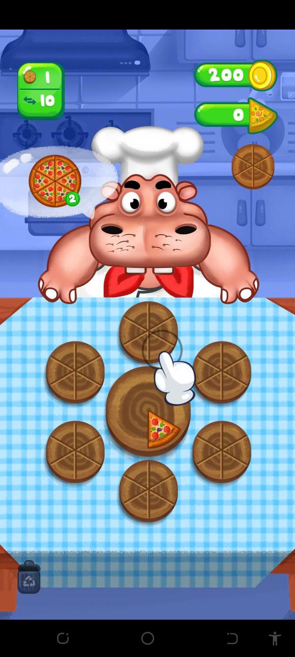 HIPPO PIZZA CHEF screenshot 1