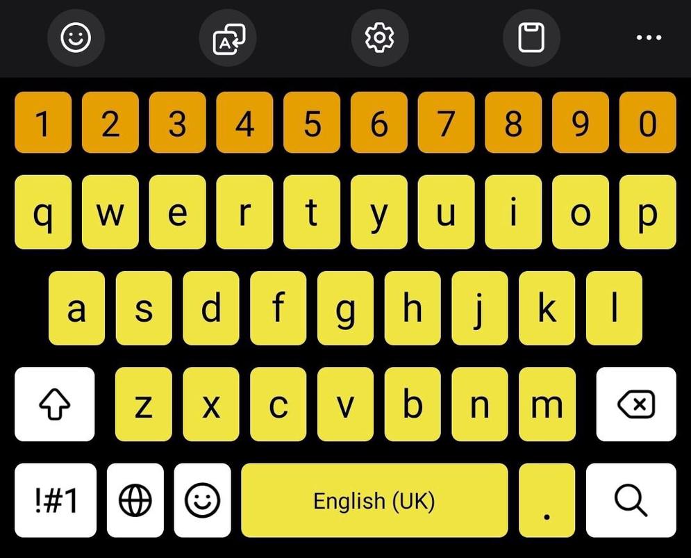 Samsung Keyboard screenshot 1