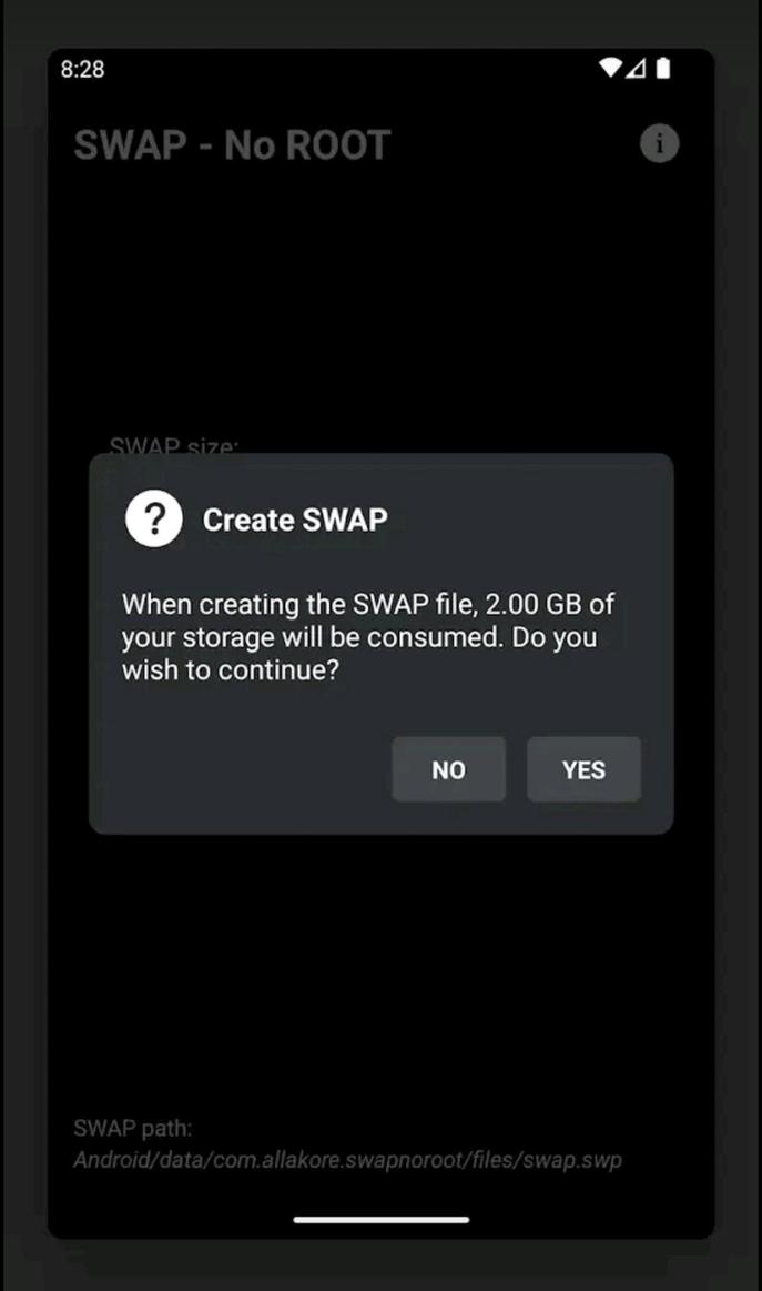 SWAP - No ROOT screenshot 1