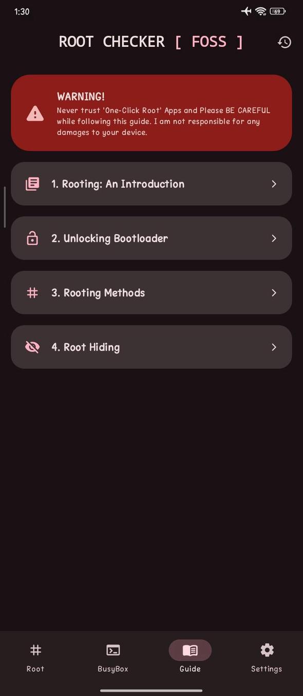 Root Checker screenshot 3