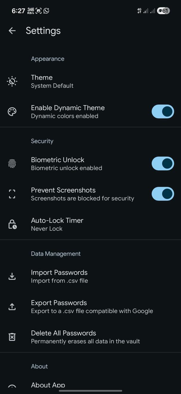 My Passwords screenshot 6