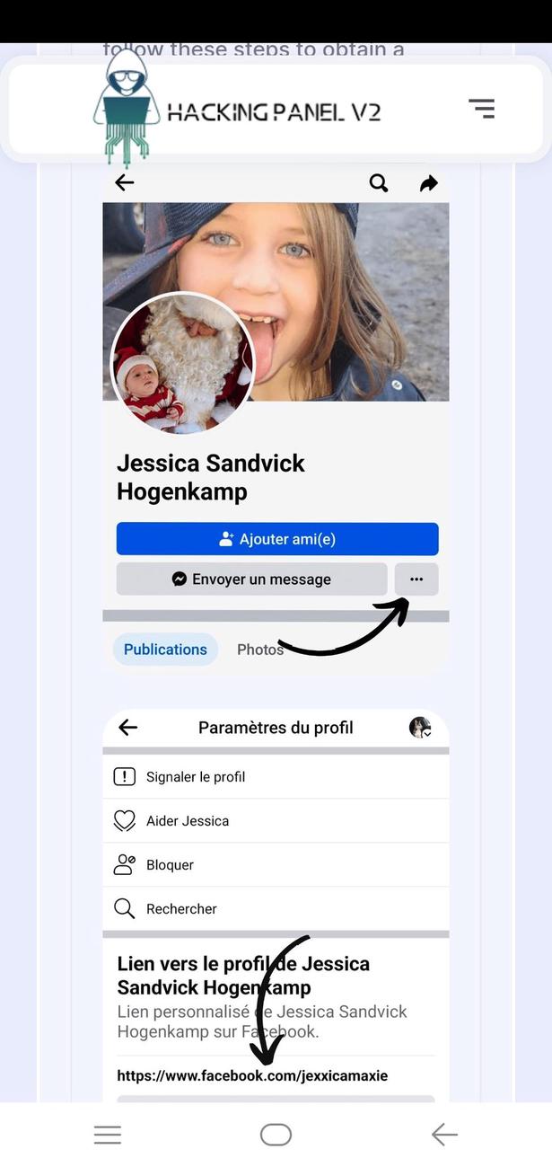 Facebook hacker screenshot 1