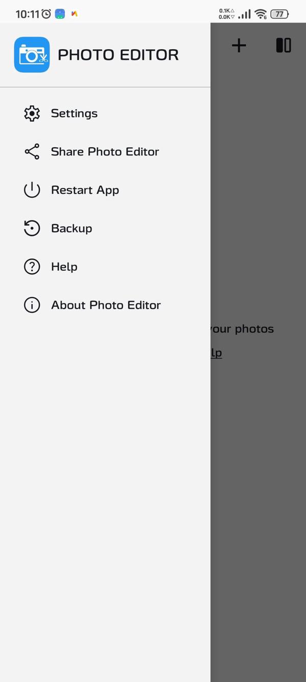 Photo Editor screenshot 1
