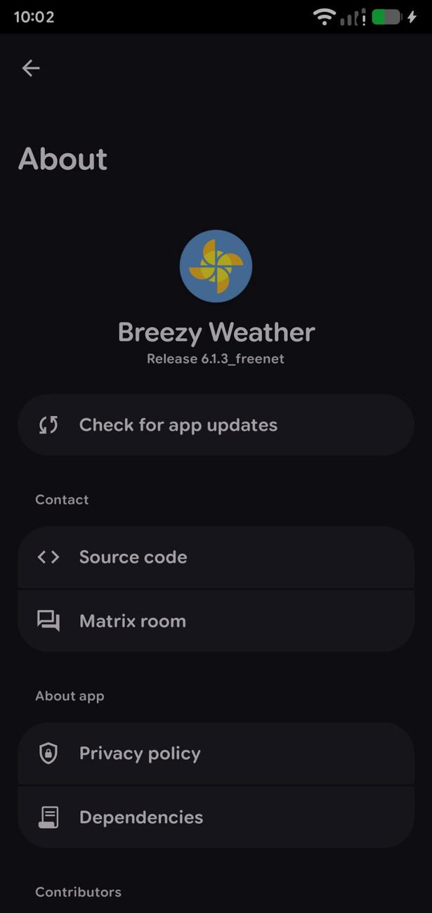 Breezy Weather screenshot 1