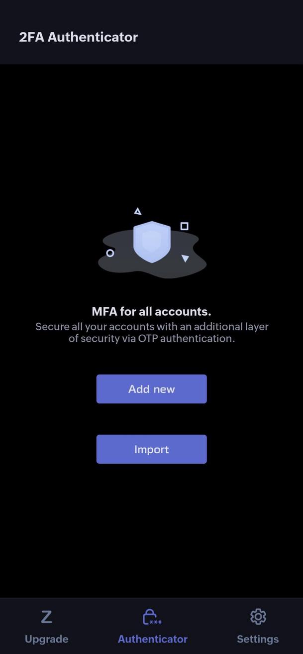 OneAuth screenshot 2