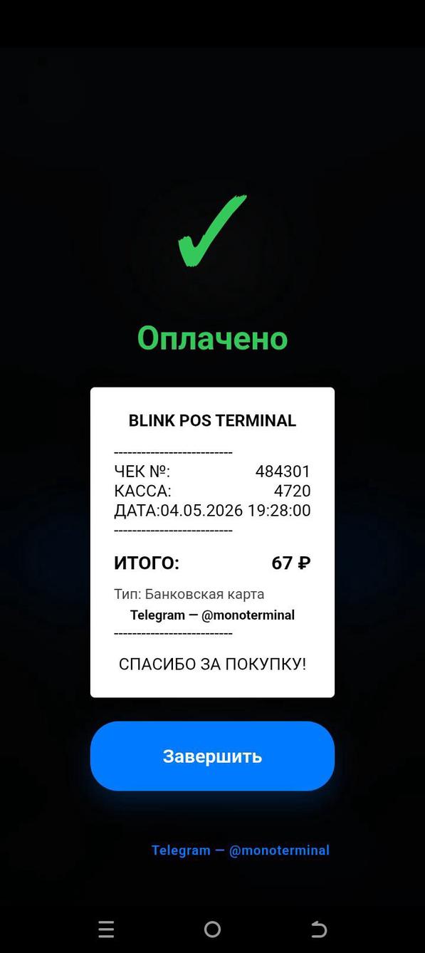 blink POS screenshot 2