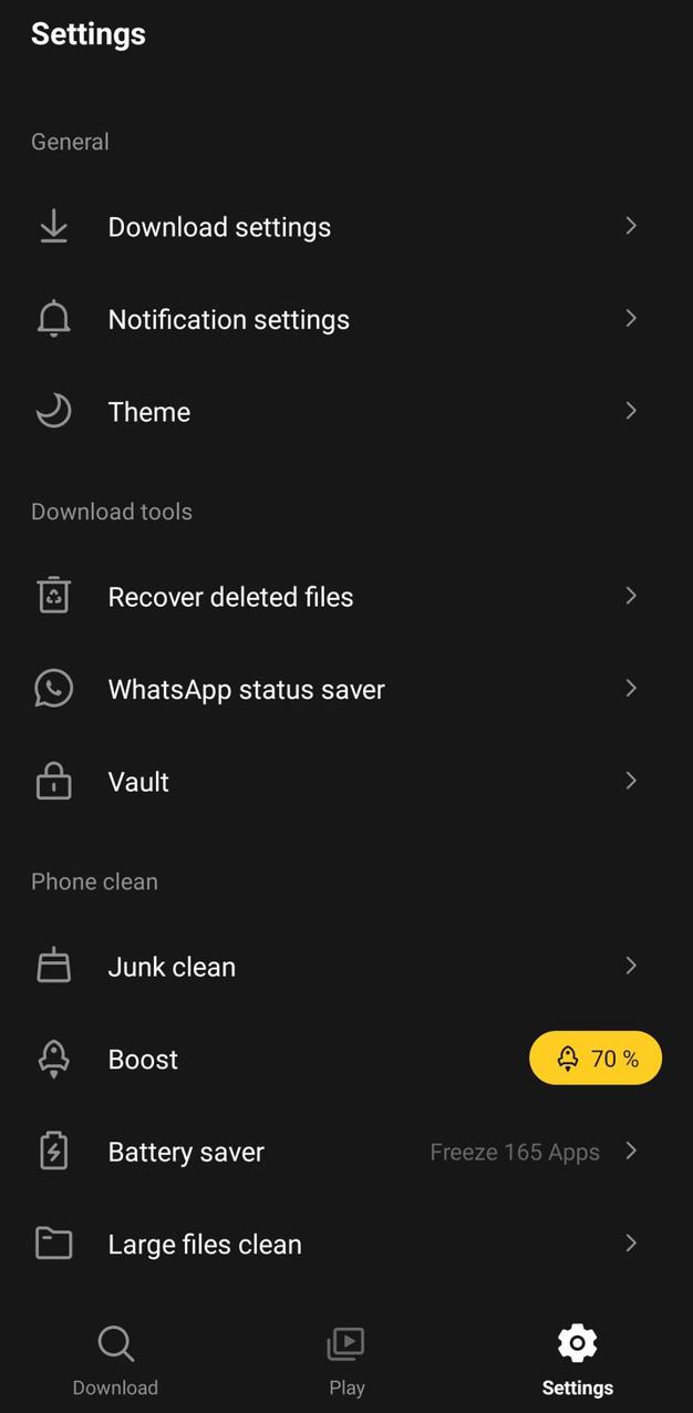 Snaptube screenshot 2