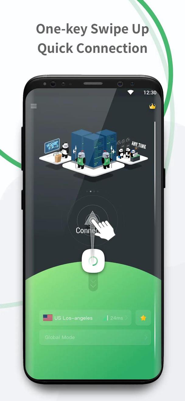 PandaVPN screenshot 2