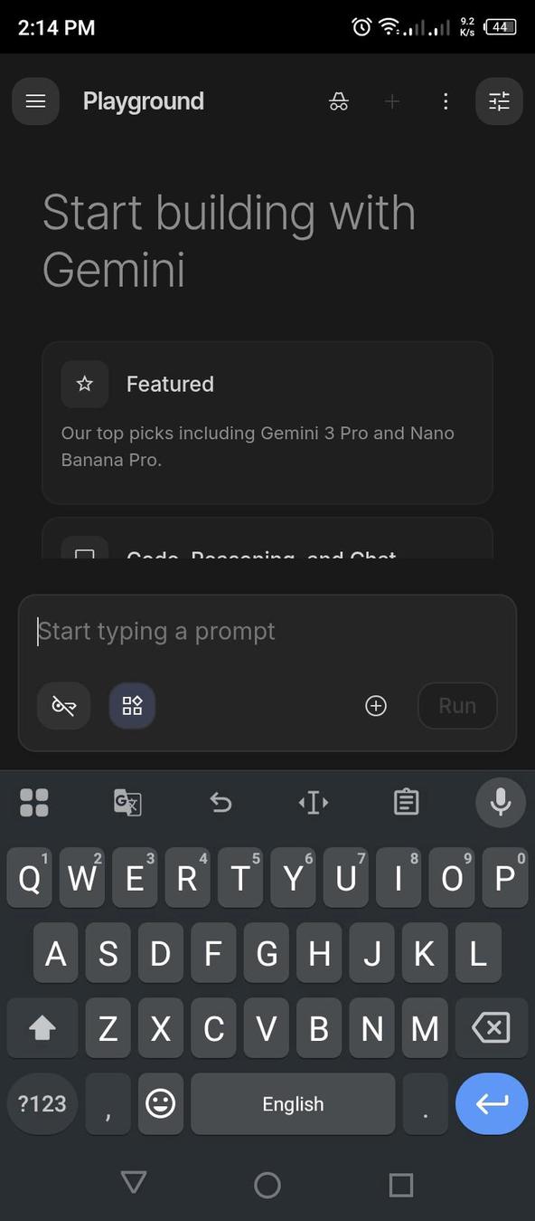 AI Studio screenshot 3