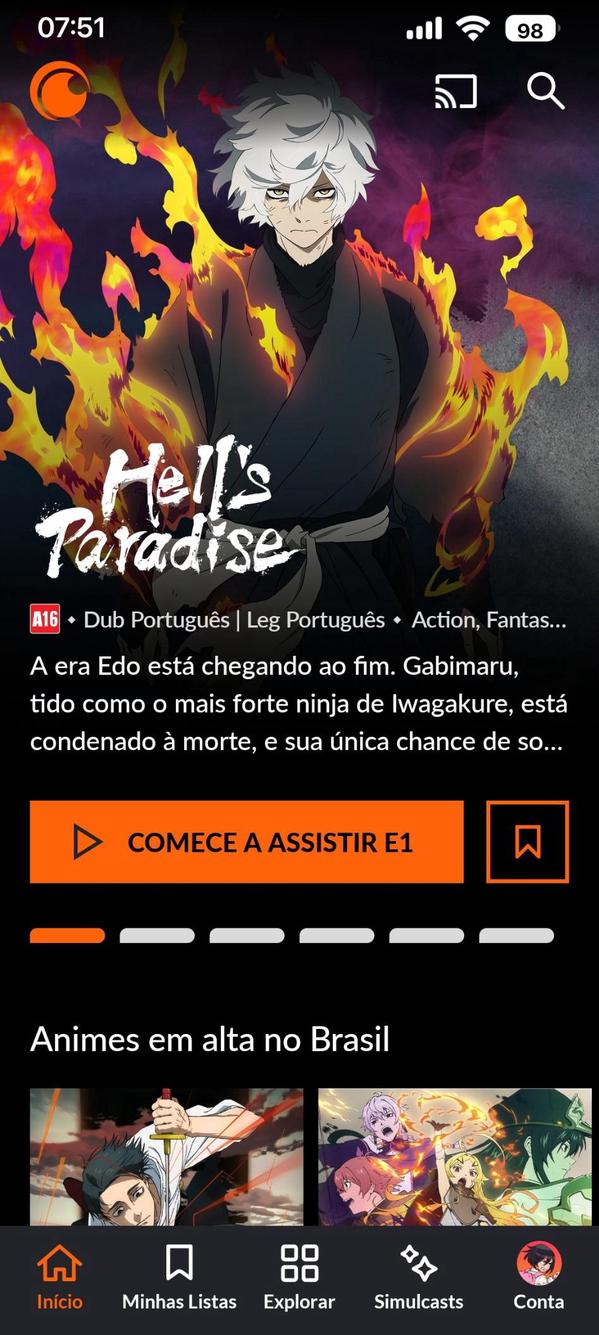 Crunchyroll screenshot 2