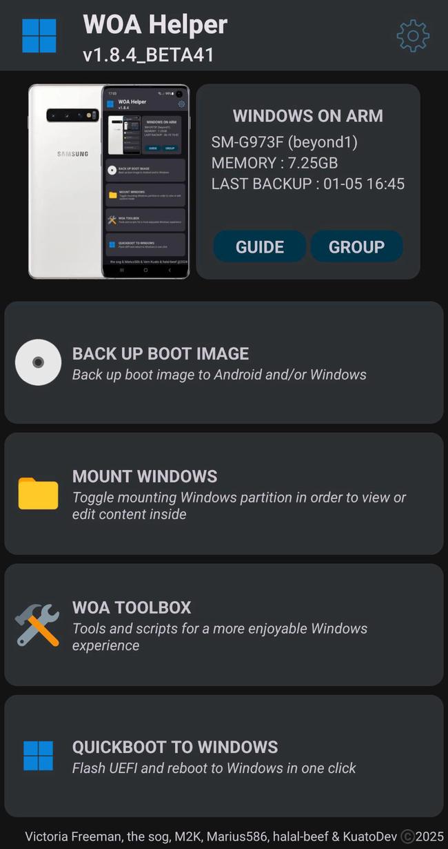 WOA Helper screenshot 1