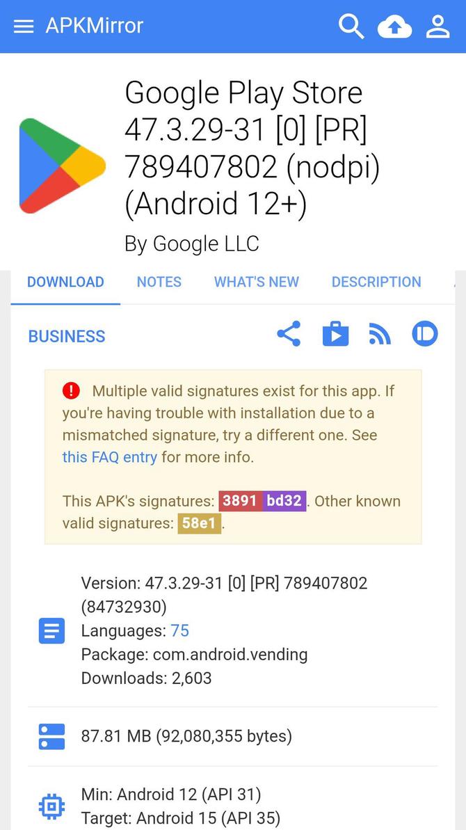 Screenshot