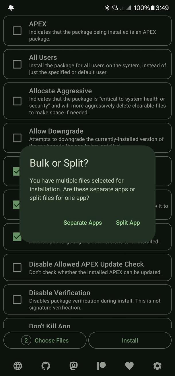 Install with Options screenshot 3