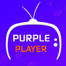 Purple Player icon