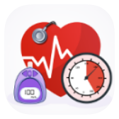 Blood Sugar & Blood Pressure Tracker icon