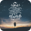 Text on photo icon