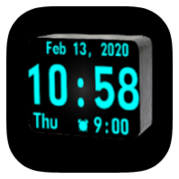 Huge Digital Clock icon