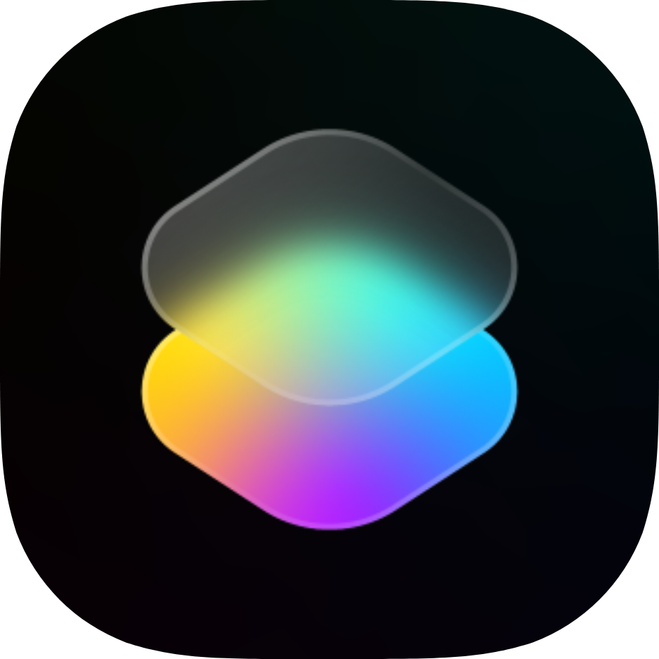 One UI Glass Color icon