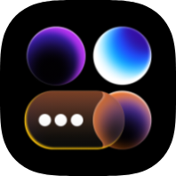 Neon Glass Widgets icon