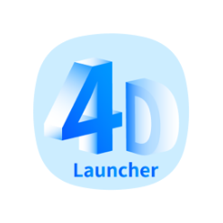 4D Launcher icon