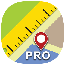 Maps Ruler Pro icon