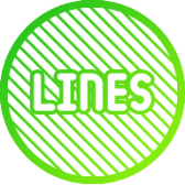 Lines circle Icon Pack icon
