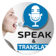 Speak and translate icon