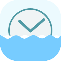 Floating Clock icon