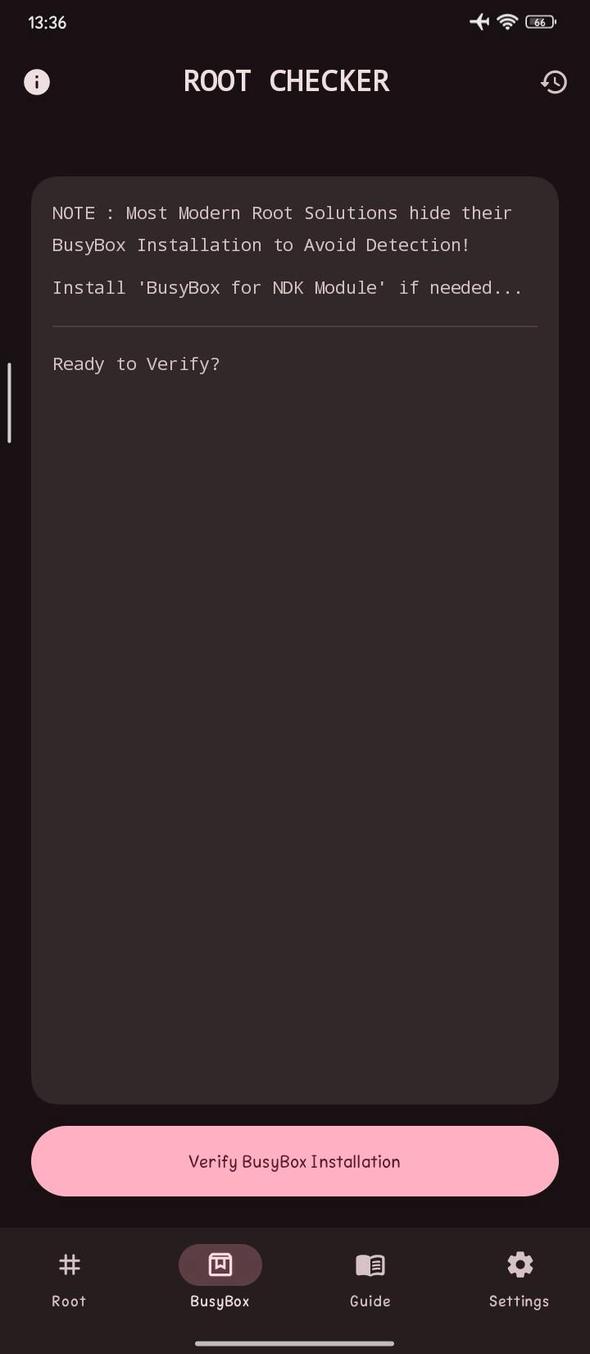 Root Checker screenshot 2