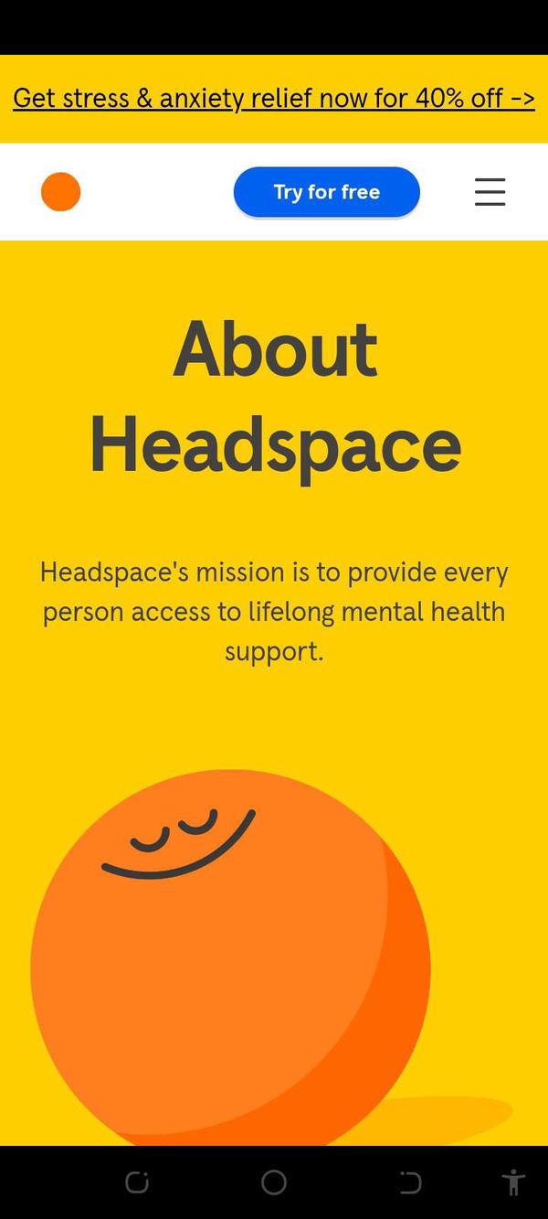 Headspace screenshot 1