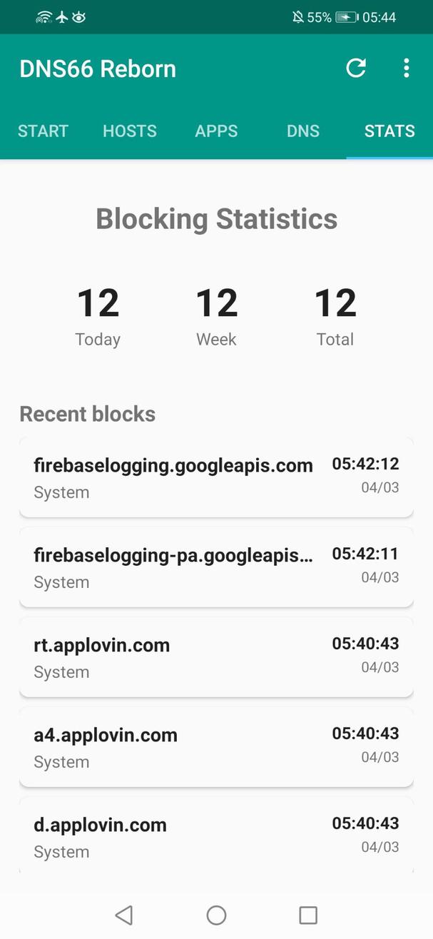 DNS66 Reborn screenshot 4