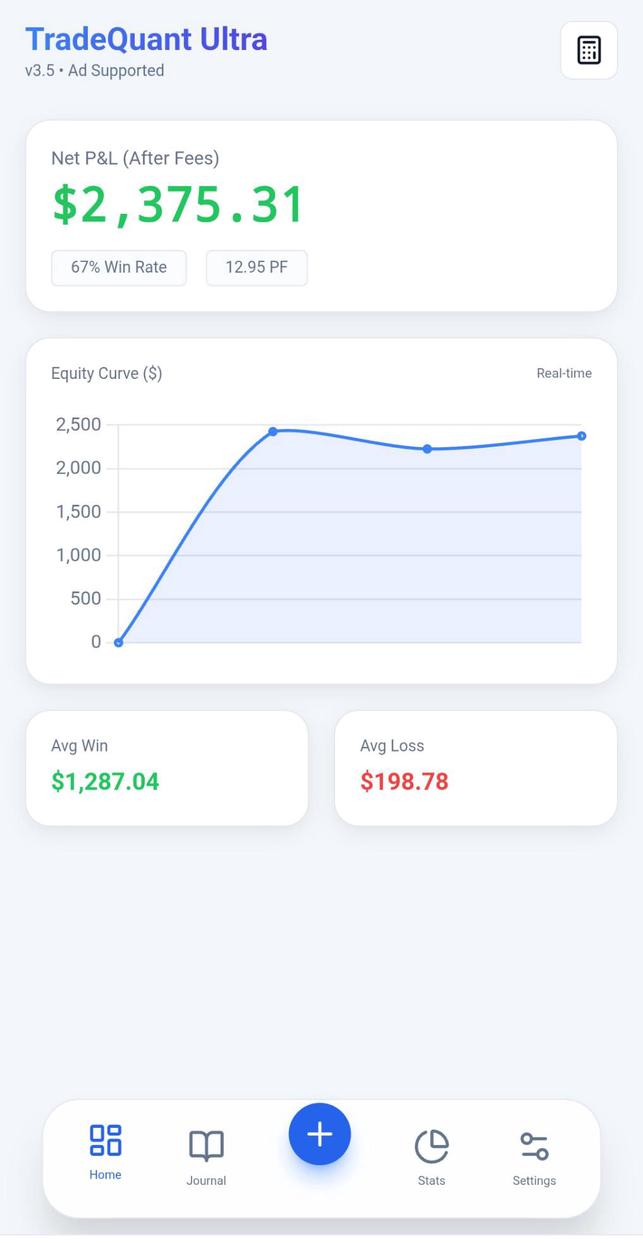 TradeQuant PRO screenshot 1